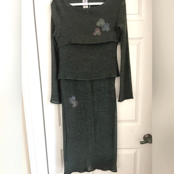 French Designer Kim Bernadrin skirt and top. - Picture 1 of 4